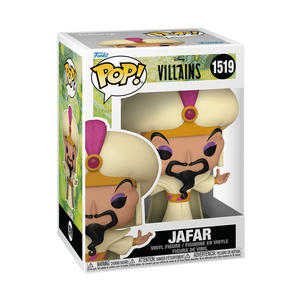 Jonathan Freeman Signed Disney Villains Jafar Funko Pop! #1519 (Pre-Order)
