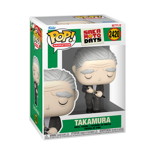 Keythe Farley signed Netflix Sakamoto Days Takamura Funko Pop! #2420 (Pre-Order)