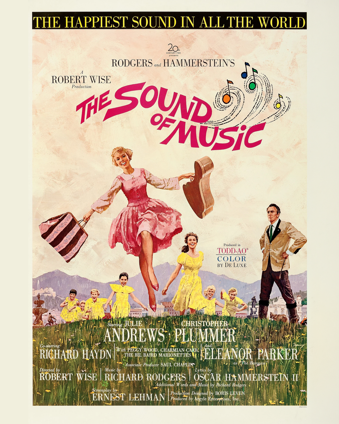The Sound of Music Cast Multi-Signature Poster Photo #2 – Choose Your Signer
