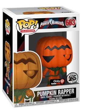 Michael Sorich signed Power Rangers Pumpkin Rapper Game Stop Exclusive Funko Pop! # 663 (Pre-Order)
