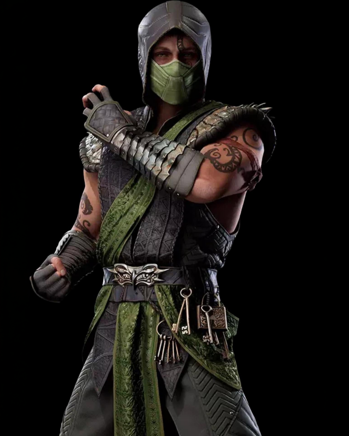 Andrew Morgado Signed Mortal Kombat 1 Reptile Photo Image #2 (8x10, 11x14) Pre-Order