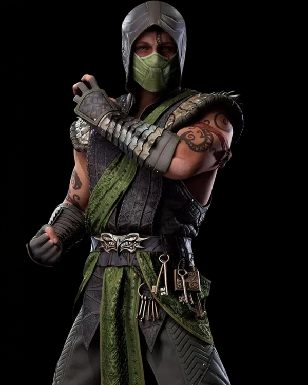 Andrew Morgado Signed Mortal Kombat 1 Reptile Photo Image #2 (8x10, 11x14) Pre-Order