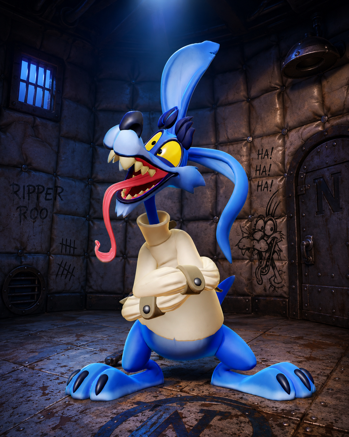 Andrew Morgado Signed Crash Bandicoot Ripper-Roo Photo Image #1 (8x10, 11x14) Pre-Order