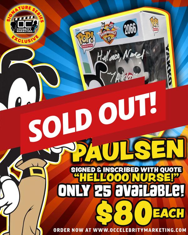 Rob Paulsen: Animaniacs Yakko Funko Pop! #2066 (#/25)