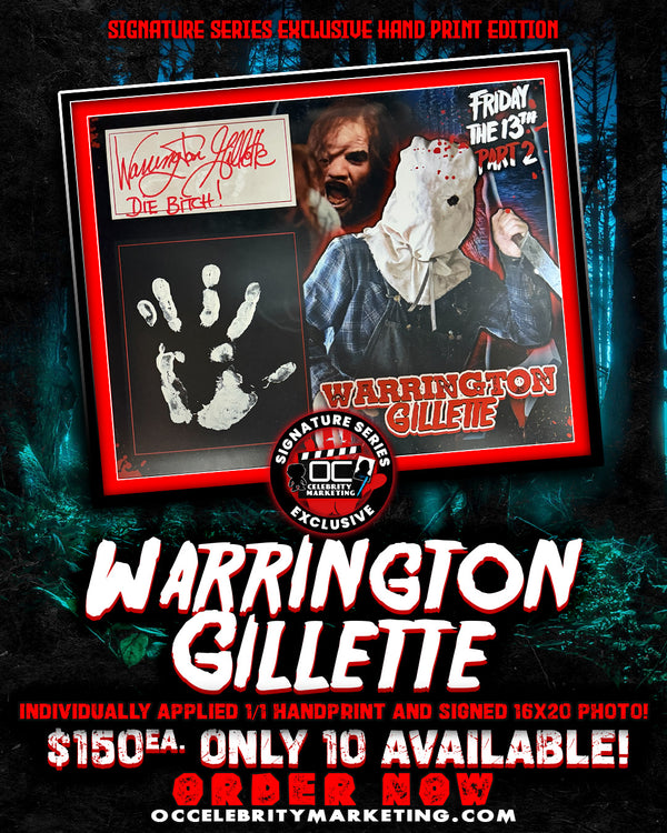 Warrington Gillette Handprint Signature Series