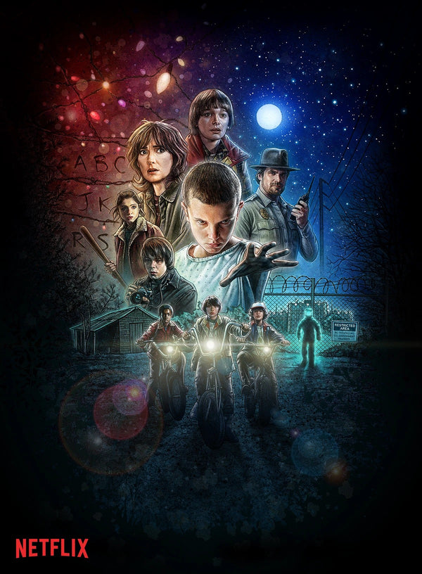 Mark Steger signed Stranger Things Poster #1 (8x10, 11x17) Pre-Order
