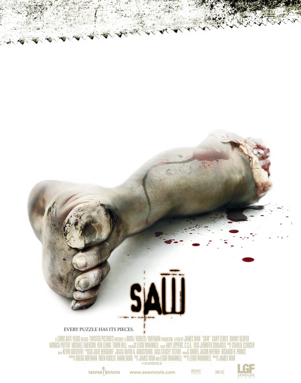 Tobin Bell Signed Saw (2004) Original Poster – Severed Foot Photo (8x10) Pre-Order