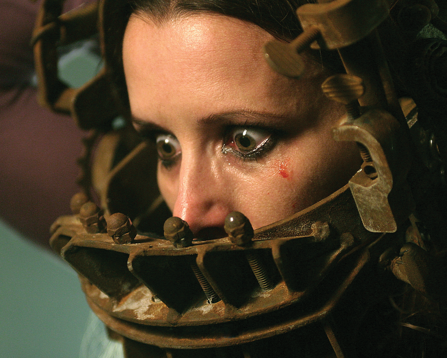 Shawnee Smith Signed Amanda Reverse Bear Trap Extreme Close-Up Photo (8x10, 11x14) Pre-Order