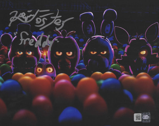 Kevin Foster signed FNAF 8x10 photo 1A