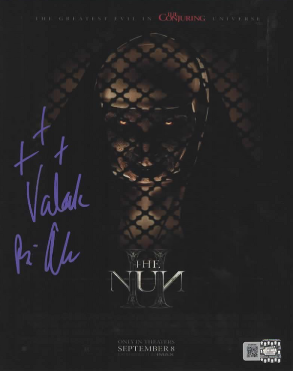 Bonnie Aarons signed The Nun II 8x10 Photo A