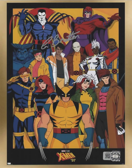 Chris Britton signed Marvel X-Men-97' 8x10 Photo