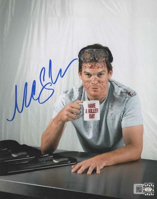 Michael C. Hall signed 8x10 Dexter Morgan photo A