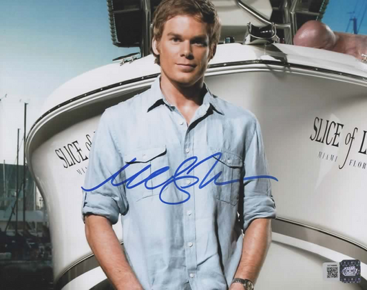 Michael C. Hall signed 8x10 Dexter Morgan photo D