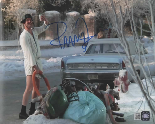 Randy Quaid signed 8x10 Christmas Vacation Cousin Eddie Photo OCCM QR code-HS