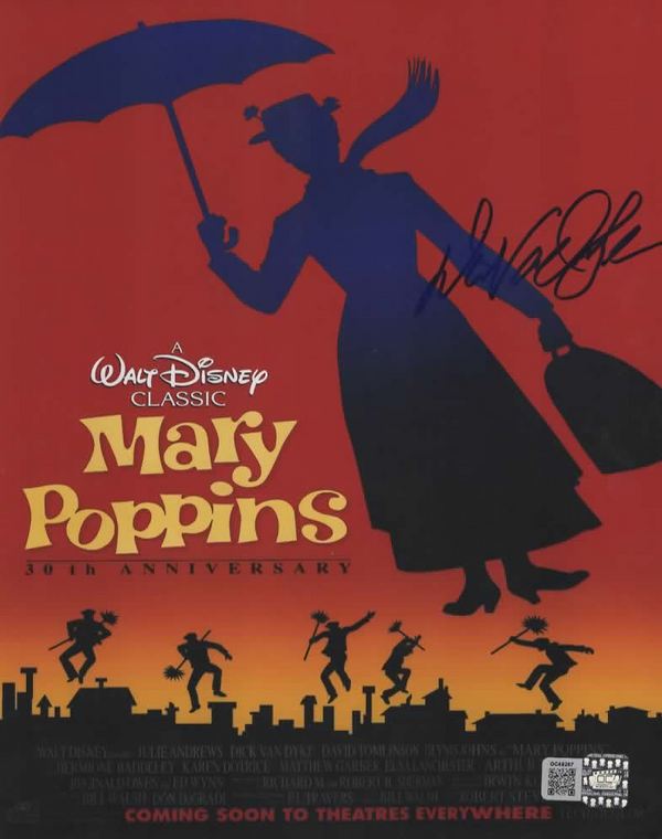 Dick Van Dyke signed 8x10 Mary Poppins Photo F