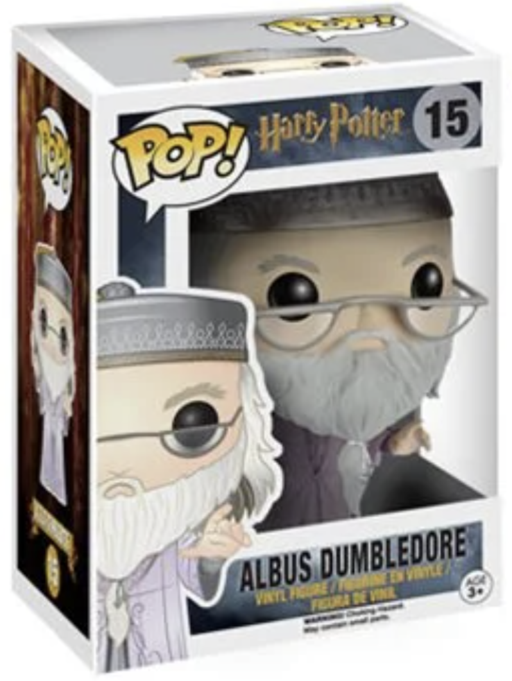 Jeff Bergman signed Harry Potter Albus Dumbledore Funko #15 (Pre-Order)