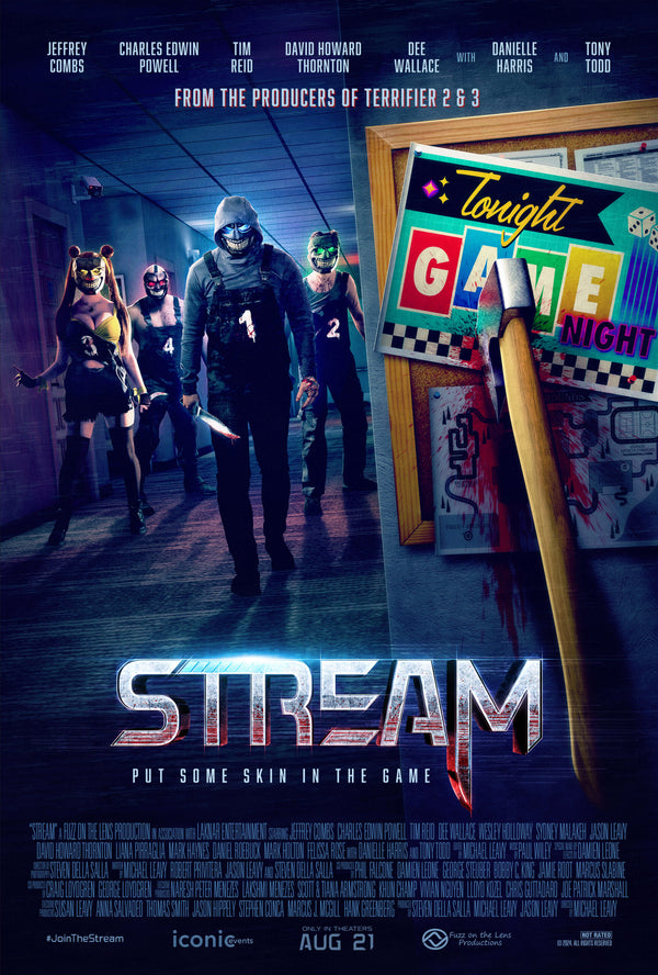 Dave Sheridan signed Stream Poster Image #1 (8x10, 11x17) Pre-Order