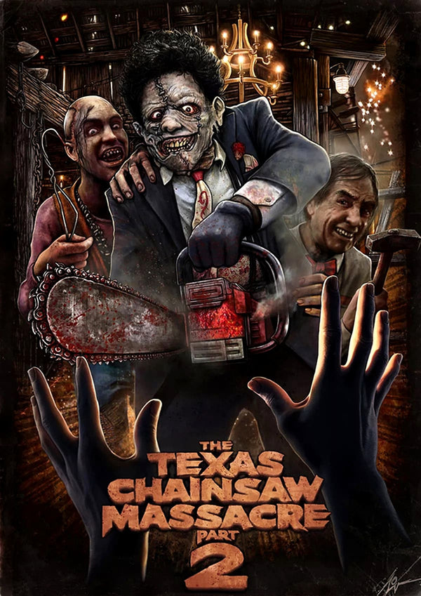 Bill Moseley signed The Texas Chainsaw Massacre Poster Image #2 (8x10, 11x17) Pre-Order