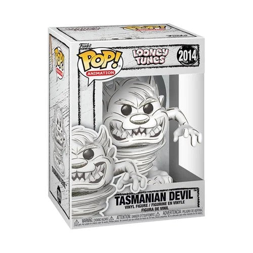 Jeff Bergman signed Looney Tunes Tasmanian Devil (Sketched Deco) Funko Pop! # 2014 (Pre-Order)