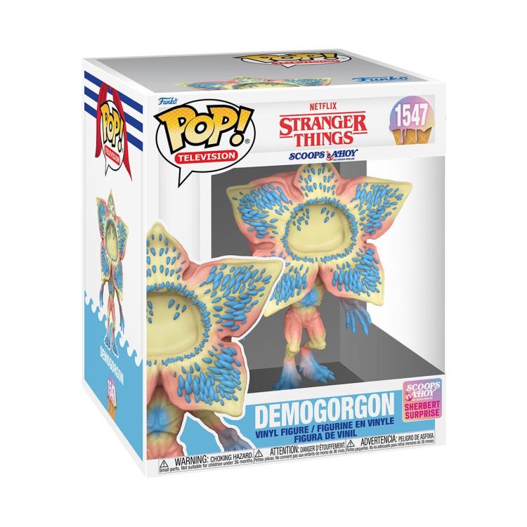 Mark Steger signed Stranger Things Scoops Ahoy Sherbert Surprise Demogorgon Funko Pop! #1547 (Pre-Order)