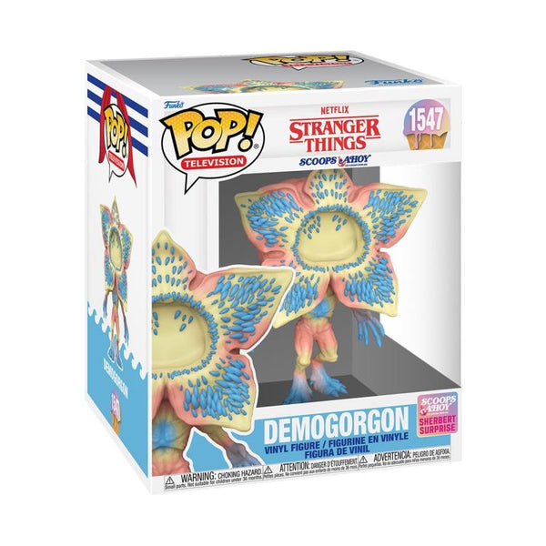 Mark Steger signed Stranger Things Scoops Ahoy Sherbert Surprise Demogorgon Funko Pop! #1547 (Pre-Order)