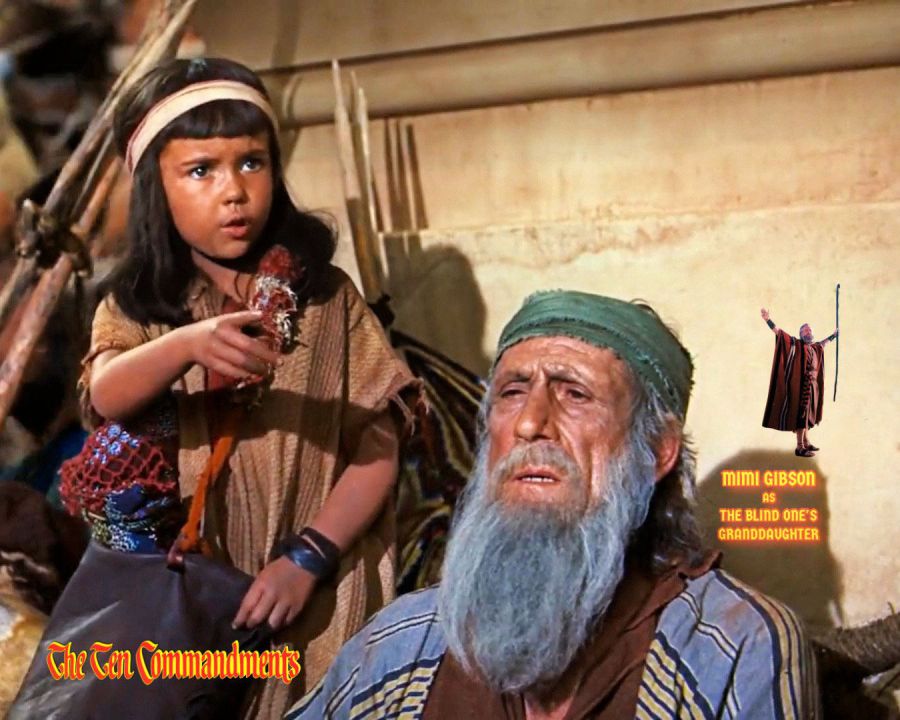 Mimi Gibson Autograph Pre-Order –  Ten Commandments Blind One's Granddaughter Photo (Pre-Order)