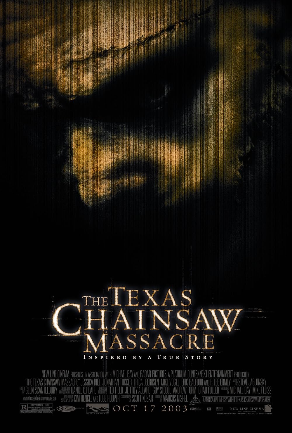 Brett Wagner signed The Texas Chainsaw Massacre (2003) Poster Image #1 (8x10, 11x17) Pre-Order