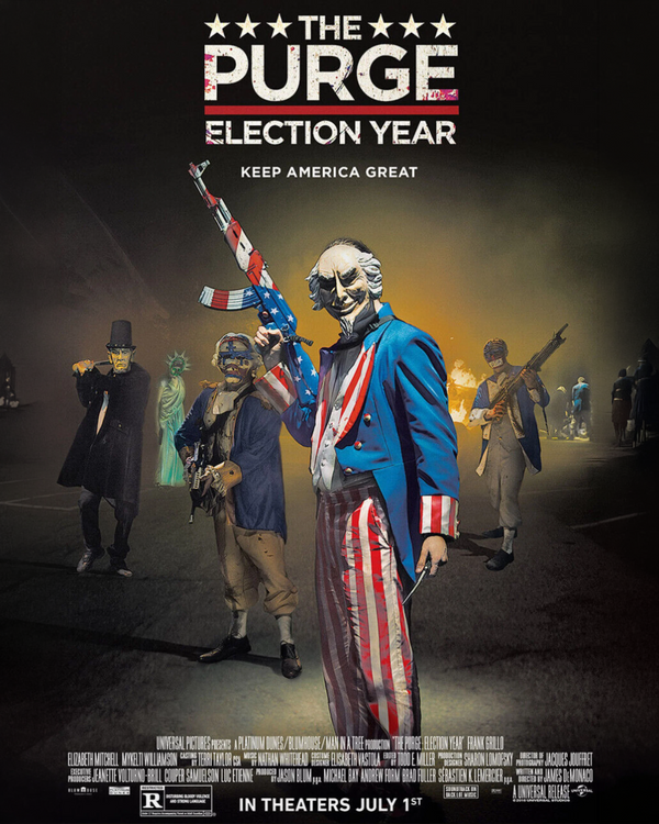 Cindy Robinson signed The Purge Election Year Movie Poster Image (8x10, 11x17) Pre-Order