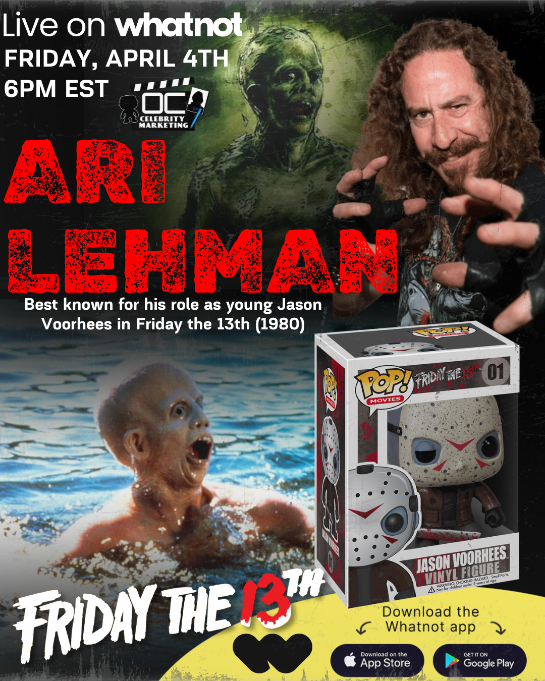 Ari Lehman Send In Option Pre-Order