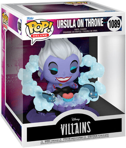 Nik Ranieri signed Disney Villains Ursula on Throne Funko Pop! # 1089 (Pre-Order)