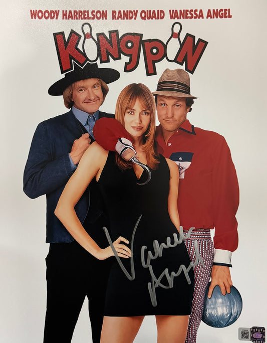 Vanessa Angel signed 11x14 Kingpin photo 1B