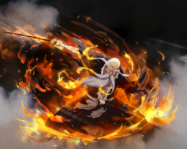 Neil Kaplan Autograph Pre-Order – Genryusai Yamamoto Image #4 – Bleach – 8x10 or 11x14 Photo
