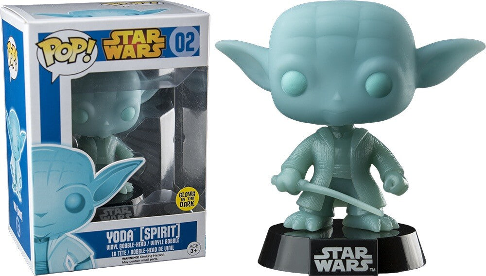 Deep Roy Signed STAR WARS Yoda (Spirit) Funko Pop! #02 (Pre-Order)