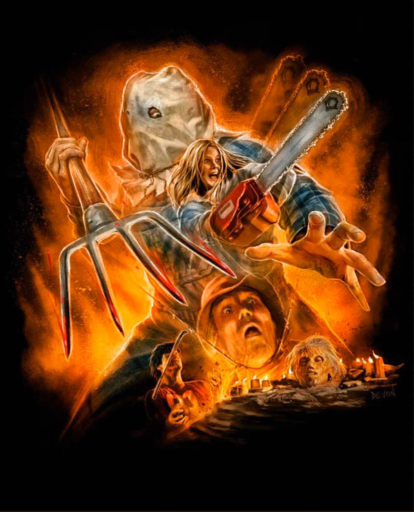 Warrington Gillette signed Friday the 13th Part II Art Print #1 (8x10) Pre-Order