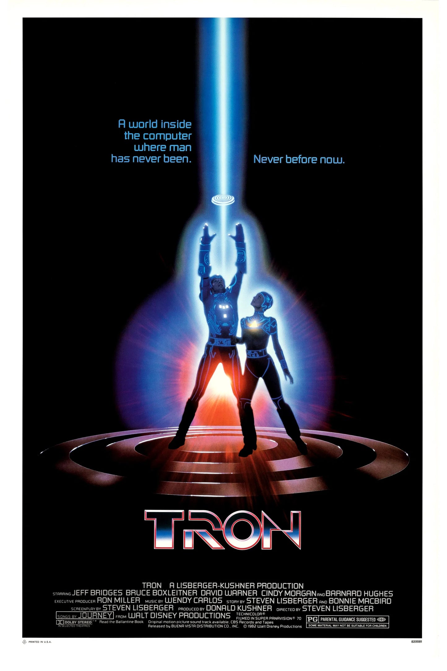 Bruce Boxlietner signed Tron Poster Image #5 (8x10, 11x17) Pre-Order