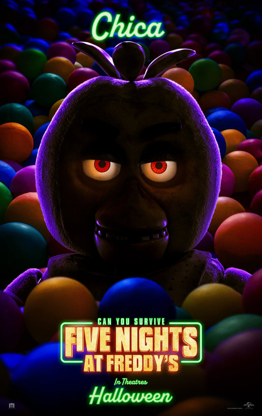 Jess Weiss signed FNAF Poster Image #1 (8x10, 11x17) Pre-Order
