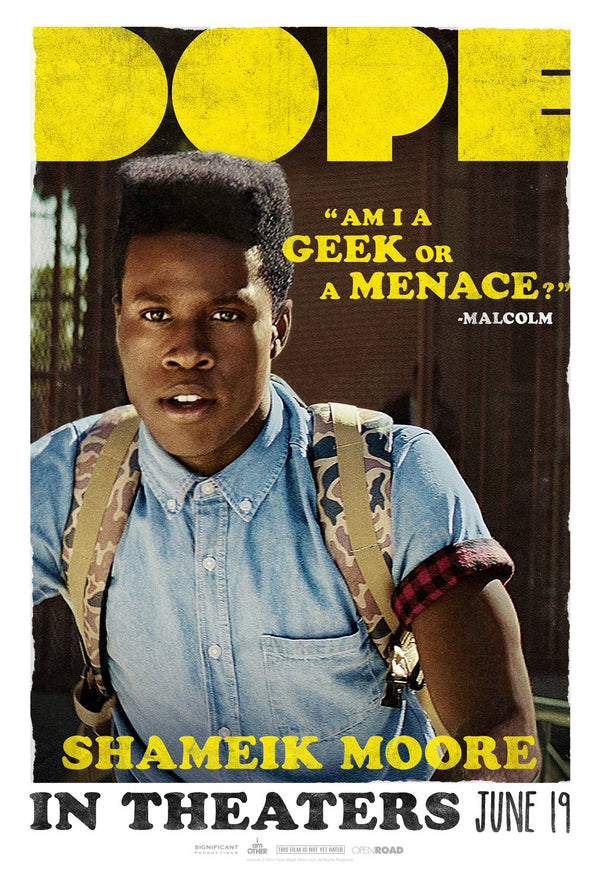 Shameik Moore signed Dope Poster Image #1 (8x10, 11x17)