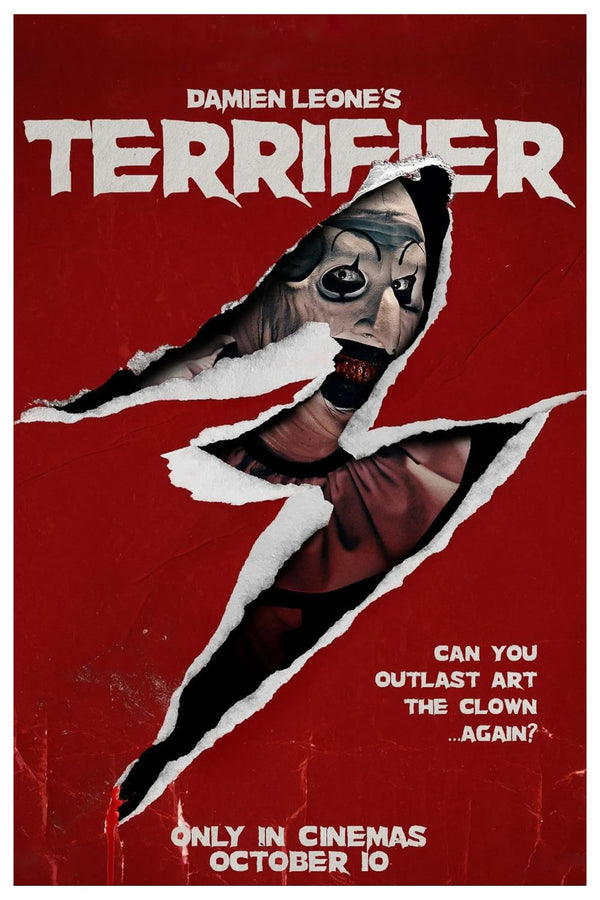 Jon Abrahams signed Terrifier 3 Image #3 (8x10, 11x17) Pre-Order