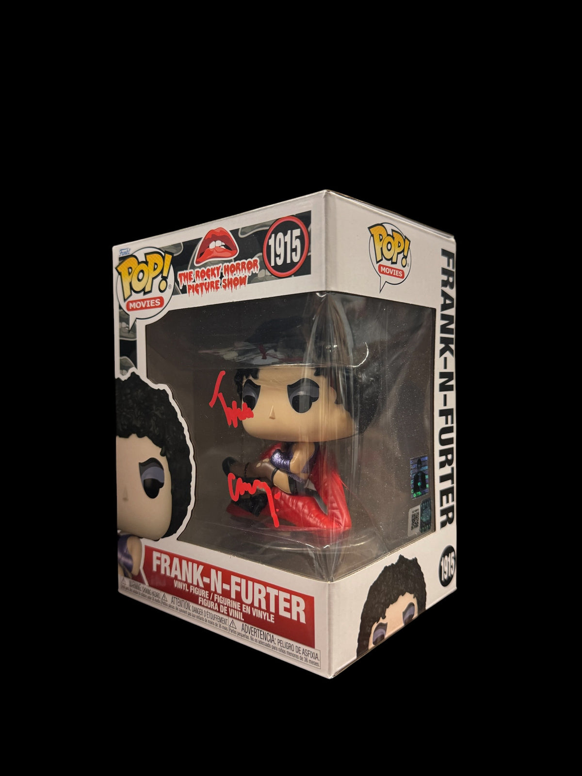 Tim Curry signed RHPS Frank-N-Furter Funko Pop! 1915