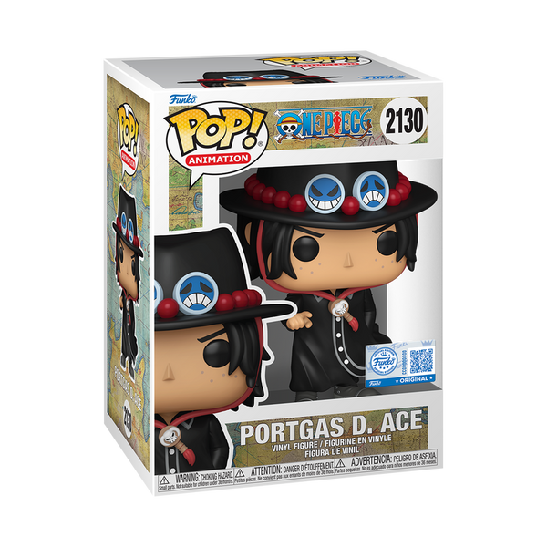 Jesse Hooker signed Funko Special Edition One Piece Portgas D. Ace Funko Pop! #2130 (Pre-Order)