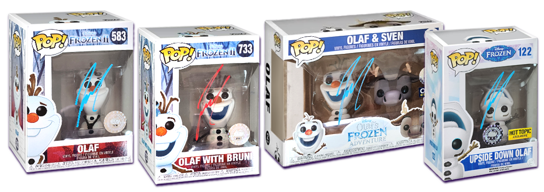 Josh Gad Signature Series: Disney Frozen & Frozen II Funko Pop!