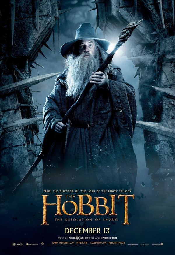 Ian McKellen signed The Hobbit Poster Image #5 (8x10, 11x17) Pre-Order