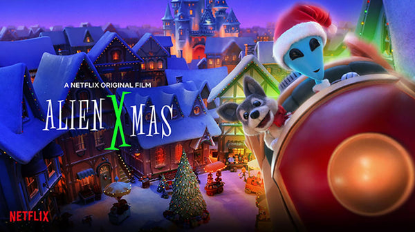 The Chiodo Brothers triple signed Alien XMas Movie Poster Image #1 (8x10, 11x17) Pre-Order