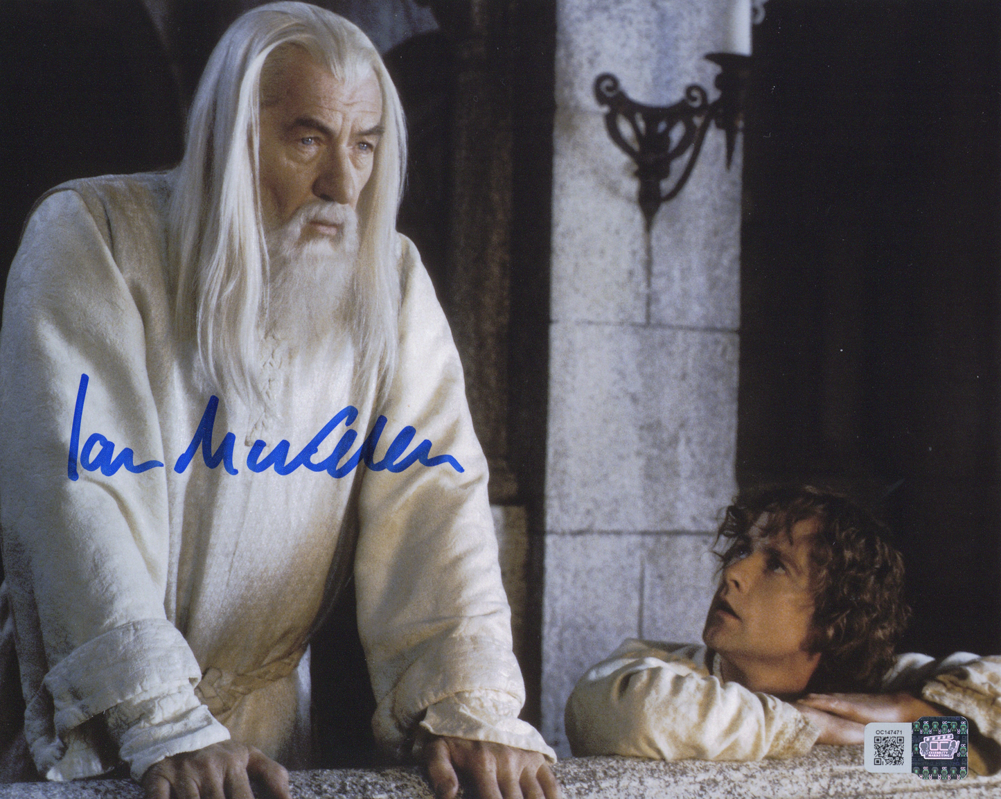 Ian McKellen signed Lord of the Rings Gandalf 8x10 Photo Image #3