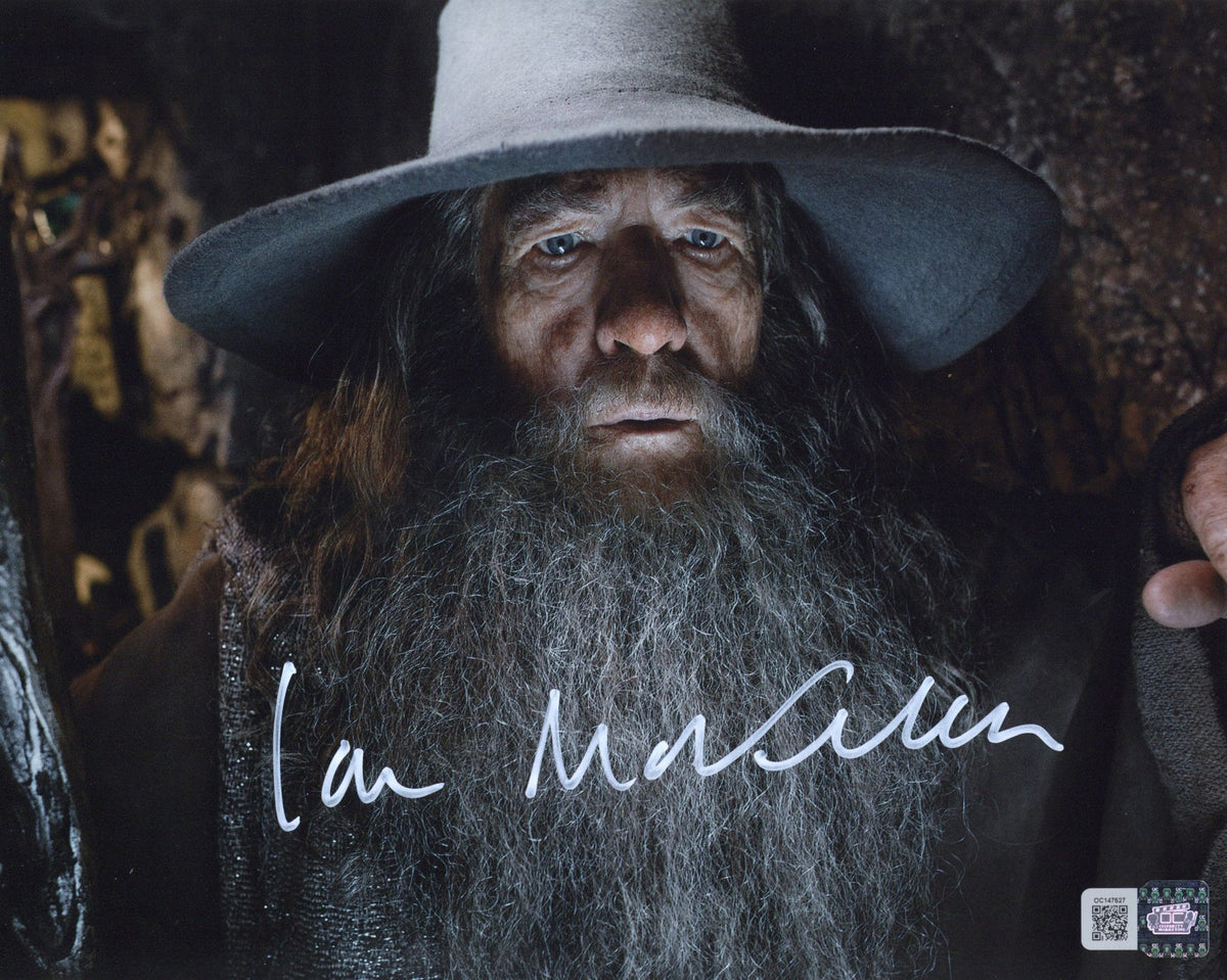 Ian McKellen signed Lord of the Rings Gandalf 8x10 Photo Image #6