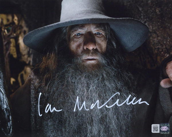 Ian McKellen signed Lord of the Rings Gandalf 8x10 Photo Image #6