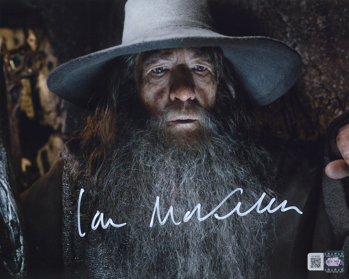 Ian McKellen signed Lord of the Rings Gandalf 8x10 Photo Image #6