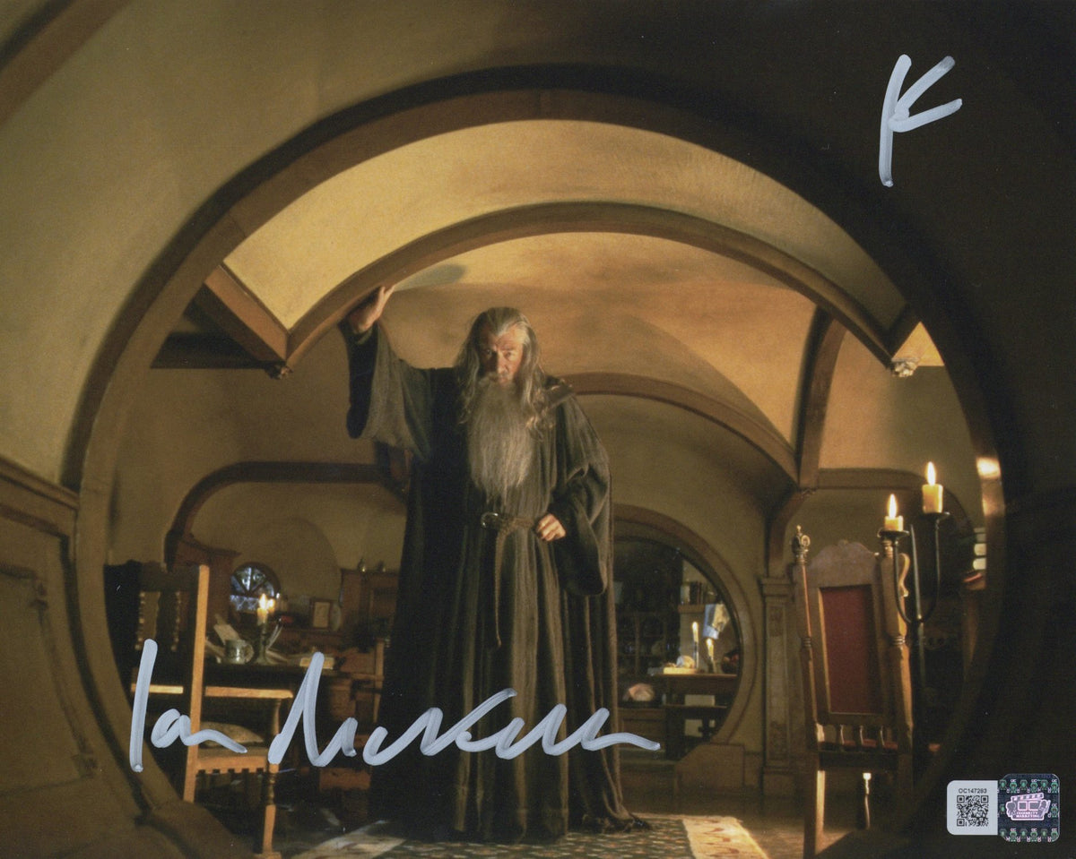 Ian McKellen signed Lord of the Rings Gandalf 8x10 Photo Image #8