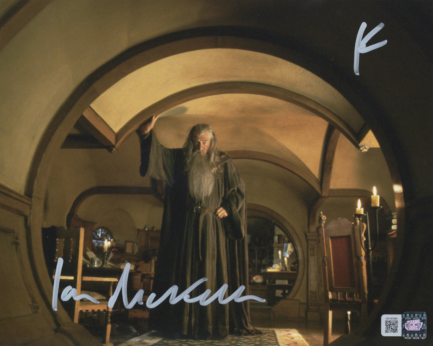 Ian McKellen signed Lord of the Rings Gandalf 8x10 Photo Image #8