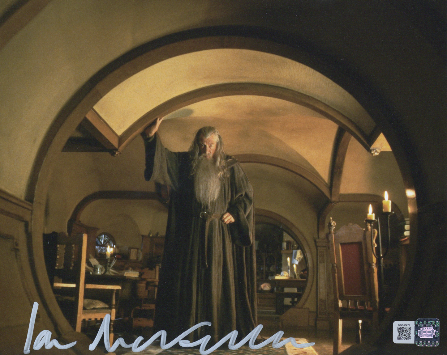 Ian McKellen signed Lord of the Rings Gandalf 8x10 Photo Image #8